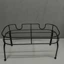 Blulu Metal Beverage Dispenser Stand for Parties Double Drink Stand Dispenser Holder Stand for Glass Jar Bottles(1 Gallon)