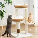 Made4Pets Modern Cat Tree with Scratching Posts for Indoor Cats, 31.6"
