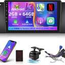 [2+64G] Android 13 Car Stereo for BMW 5 Series X5 E39 M5 E38 E53 1996-2003 - Wireless Carplay & Android Auto - 9 Inch HD Touchscreen EQ Audio - Mirror Link GPS WiFi SWC + AHD Backup Camera + Canbus
