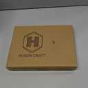 Woven Wicker Picture Frame,4 x 6 inches with Zebra Design, Rattan Photo Frame with Bohe Style for Tabletop Display (4X6)