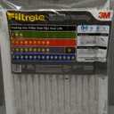 Filtrete 301-4 16x25 x 1 In. Basic Dust & Lint Pleated Furnace Air Filter, Gray, MPR 300, 3 Months - Quantity 4