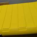 Traveler's Choice Pagosa Hardshell Expandable Luggage with Spinner Wheels, Yellow, 30-Inch Large