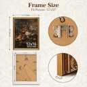 12x16 Vintage Picture Frame, 12 by 16 Gold Frame for Tabletop & Wall Decor, Antique Photo Frame for Home, Office, Gallery Wall Decor - 1 Pack