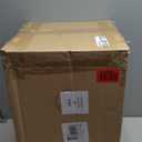 Black Side Table, Modern Nightstand Metal End Table for Living Room Bedroom,Square Bedside Table-3 Tier Storage,Not Assemble Required