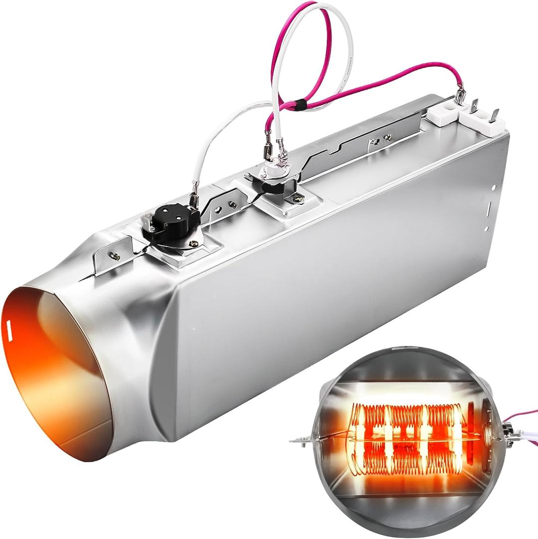 DLE3777E DLE3733W Dryer Heating Element Fit for LG Models DLE3777W DLE5977B DLE2515S DLE5977BM DLE2516W DLE5977S DLE5977SM DLE2532W DLE5977WM DLE7177WM DLEX7177WM DLE8377WM DLE9577WM