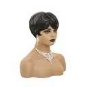 Pixie Cut Wig Short Wigs for Black Women Short Pixie cut Wigs for Black Women (Black Mixed With Grey)