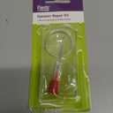 Flents Eyeglass Repair Tool Kit with Small Screwdriver, Eyeglass Screws, Magnifying Glass, Screw Guide, & Storage Pouch, Universal Eyeglass Repair Kit for Fixing Broken Reading Glasses, & Sunglasses