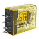 RH1B-U DC24V Relay (Pack of 2) - 5-Pin SPDT, 24VDC, 10A - High-Performance Plug-in Power Relay with Quick Connect