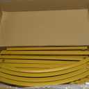 Wokceer 6.6 FT Wedding Arch Backdrop Stand Gold Metal Chiara Backdrop Stand for Wedding Ceremony Birthday Party Bridal Baby Shower Photo Booth Garden Floral Balloon Arch Decoration (6.6 x 3.3 FT (HxW))