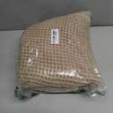 ZALL Tan Waffle Bath Mat,Super Absorbent Non Slip Long Bathroom Runner Rug,Brown 24X60inch,Machine Washable Ultra Soft Floor Mats