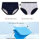 Youth Special Needs Reusable Swim Diapers Swimwear for Incontinence Diaper Covers Waterproof,Leakproof, Unisex, Navy, 5-6T