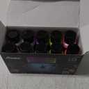 ABEIER Glow in the Dark Acrylic Paint - 10 Bright Colors (60ml/2oz) Long Lasting Glow Fluorescent Paint for DIY Projects, Halloween, Easter, Christmas Decorations