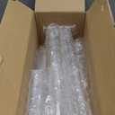 mwellewm 150 Packs Mini Dessert Cups with Spoons, Clear Plastic Dessert Parfait Cups for Parties, Dessert Shooters Fruit Ice Cream Pudding Appetizer Cups (Oval, Square,3oz, 5oz)