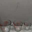 Anchor Hocking Glass Measuring Cups, 3 Piece Set 