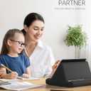 Lamicall Tablet Pillow Holder Stand - Tablet Pillow Soft Pad for Lap, Bed and Desk with Pocket & 4 Viewing Angles, for iPad Pro 13, 11, 12.9, Air, Mini, Kindle, iPhone, 4-13" Devices, Mother's Day