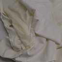 YellyHommy No Hook Shower Curtain with Snap in Liner Set Less Time Cream Waffle Shower Curtain for Bathroom 75" L x 72" W