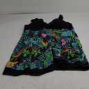 MiYang Women's Plus Size Printing Padded High Waist Swimdress (22-24, Papillon Tulip)