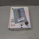 slopehill Dual Voltage Travel Mini Hair Dryer, Lightweight Ionic Blow Dryer, Professional Fast Drying, Compact Portabe Quiet Hairdryer with Magnetic Diffuser for Women, International European 100-240V