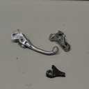 JFG RACING Motorcycle Brake Clutch Lever 7/8'' 22mm Folding Levers Aluminum Alloy Universal for CRF50 KLX SSR TTR 110 125 150 200 250cc Dirt Pit Bike ATV Mini Bike Blue