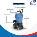 Tsurumi Pump HS2.4S Submersible Trash Pump with Agitator 1/2 HP 115V 2 in Discharge Ideal for dewatering applications with sand, solids, and other debris | 39 GPM / 2340 GPH