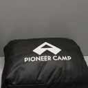 Pioneer Camp Men's Long Winter Coat Parka Hooded Down Jacket Full Zip Up Windproof Jacket Warm Thicken Puffer Jacket (Large, Navy)