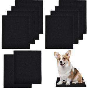10pcs Dog Nail Scratch Board Sandpaper Replacement 11 * 9 Inch, Sandpaper Scratch Pad Self-Adhesive Sand Paper Scratcher Trim, Nail Care, File Scratch Board for Dog Cat Claw Care