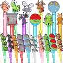 Foilswirl 30 Pcs Passover Plagues Bubbles Party Favors Mini Bubble Wands Tube Bulk Theme Maker Goodie Bags Stuffer Prizes Birthday Gift