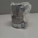 2.5 to 3 Inch Exhaust Adapter, 2.5" ID to 3" ID Exhaust Reducer Connector Pipe with Clamp