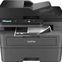 Brother DCP-L2640DW Wireless Compact Monochrome Multi-Function Laser Printer with Copy and Scan, Duplex, Mobile, Black & White | Includes Refresh Subscription Trial(1), Works with Alexa