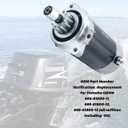 LOONGPART Starter Motor Compatible with Yamaha 2-Stroke Outboard 30HP 40HP CV30EL CV40EL C40 40Q 689-81800-11-00 689-81800-12 689-81800-13