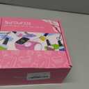 Professional Electric Nail Drill E-File Machine - 45,000 RPM Corded Nail Drills Kit with Low Noise & LED Display for Shaping, Removing & Polishing Acrylic Gel Nails for Salon Home (Pink)