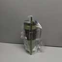 Owala Stainless Steel Triple Layer Insulated Travel Tumbler with Spill Resistant Lid, Straw, and Carry Handle, BPA Free, 40 oz, Green (Brave Adventures) (40 Ounces (Pack of 1))