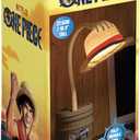 Paladone One Piece Straw Hat Posable Desk Light, Officially Licensed Anime Bendable Lamp for Pop Culture Fans, Bedroom, Home, Office