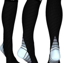 Physix Gear Compression Socks 20-30 mmHg - Men & Women - Running, Nurses, Shin Splints, Flight, Travel L/XL