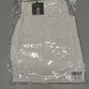 Womens Wide Leg Pants High Waisted Business Casual Summer Dress Pants Palazzo Long Work Trousers with Pockets (White, M)