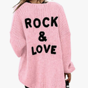 PRETTYGARDEN Women's Long Sleeve Open Front Knit Cardigans Sweaters Soft Loose Draped Coat Outerwear, L