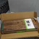 Vervida Floating Shelves for Wall Bathroom Shelf Bedroom Kitchen Living Room Hanging Book Shelves Small Farmhouse Decor 17 inch Set of 2, Rustic Brown