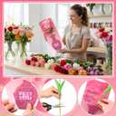 Gueevin 24 Set/48 Pack Mother's Day Flower Bouquet Gift Boxes Single Rose Carnation Floral Cards Sleeve Gift Packaging with Tags 4 Styles Flower Insert Card Holder for Mother's Day Floral Arrangements