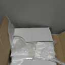Aluf Plastics 4 Gallon 6 Micron (eq) Clear Garbage Bags - 17" x 18" - Pack of 2000 - For Home, Office, Bathroom, Healthcare, & Municipal