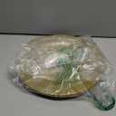 13'' Party Chargers Large Plates & Platters Great for Elegant Party's Weddings Tableware Great for Serving dish Gold Pack of 6