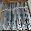 15" BLUM Tandem Set of 6 Drawer Slides Plus BLUMOTION Complete Kit. with Runners 563H, Locking Devices, Rear mounting Brackets and Screws (for face Frame or Frameless Application)