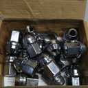 9/16-18 OEM Lug Nut for Dodge Ram 1500 Dakota Durango Stock Wheels, 20Pcs 9/16 One Piece Design Lug Nuts for Chrysler Aspen Mitsubishi Raider, Chrome Lug Nut Set 7/8" Hex Replace 611-204 6036433AA (Silver)