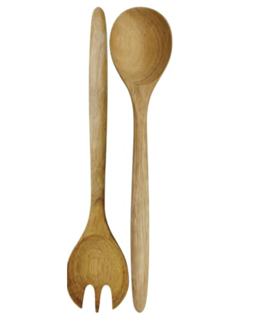 Culinary Elements Wood Culinary Elements Salad Servers, 2pcs