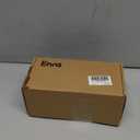 Enra Foaming Soap Dispenser with Window,12oz Blue Kitchen Soap Dispenser with Stainless Steel Hand Pump, Foam Modern Glass Refillable Bottle for Bathroom Kitchen (Blue Foam Dispenser)