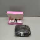 AISI HAIR 14 Inch Ombre Brown Wigs for Women - Shoulder Length Wave Wig with Pre-Cut Lace Hairline, Middle Part Natural Wavy Bob Synthetic Heat Resistant Fiber for Daily and Party