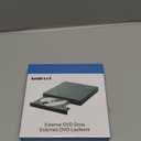 External DVD Drive USB 3.0 USB C CD Burner CD/DVD +/-RW Optical Drive, Slim Portable DVD CD ROM Rewriter Writer Duplicator for Laptop Desktop PC Windows 11/10/8/7 MacBook Mac Linux OS Apple