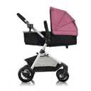 Evenflo Pivot Modular Travel System with LiteMax Preemie and Infant Car Seat (Dusty Rose Pink), Manufacture Date 10/28/2025