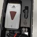 Andis TS-1 17235 Pro Foil Lithium Titanium Foil Shaver, Cord/Cordless, Smooth Shaving Cordless Shaver with Charger, Gray