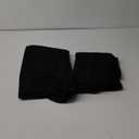 FINECITY Black Lace Curtains 84 Inches Long for Living Room, Country Rustic Floral Black Lace Sheer Curtains for Bedroom, Privacy Gothic Sheer Window Curtain, 52 x 84 Inch, 2 Panels