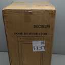 SUCISENI Food Dehydrator Machine 1000W 18 Trays Stainless Steel Commercial Food Dehydrated Dryer with 24H Timer Touch-Control LED Display, Compact Size for Home Jerky Herbs Meat Beef Fruit Vegetables